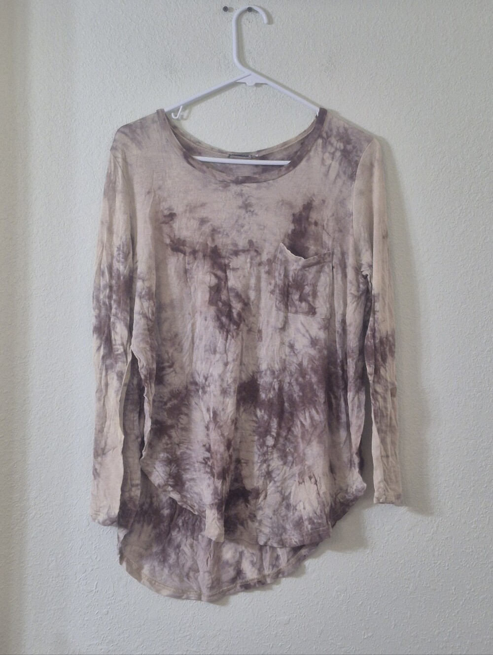 EARTHBOUND Tie-Dye Long Sleeve Pocket Tee